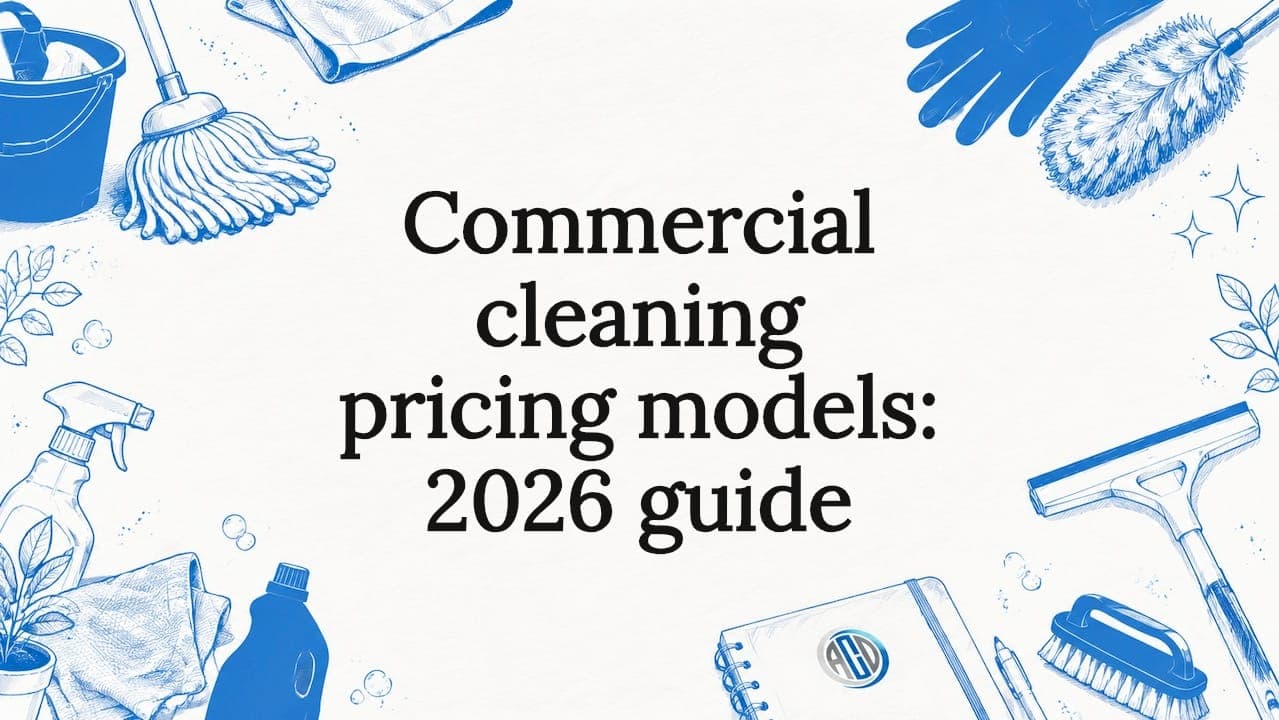 Commercial cleaning pricing models: 2026 guide
