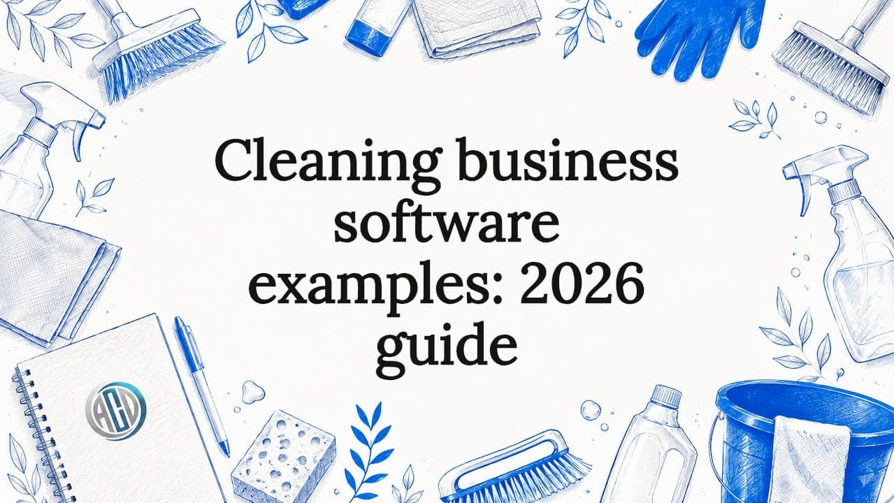 Cleaning business software examples: 2026 guide
