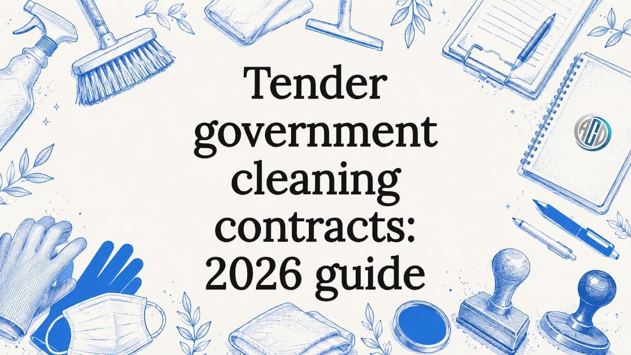 Tender government cleaning contracts: 2026 guide