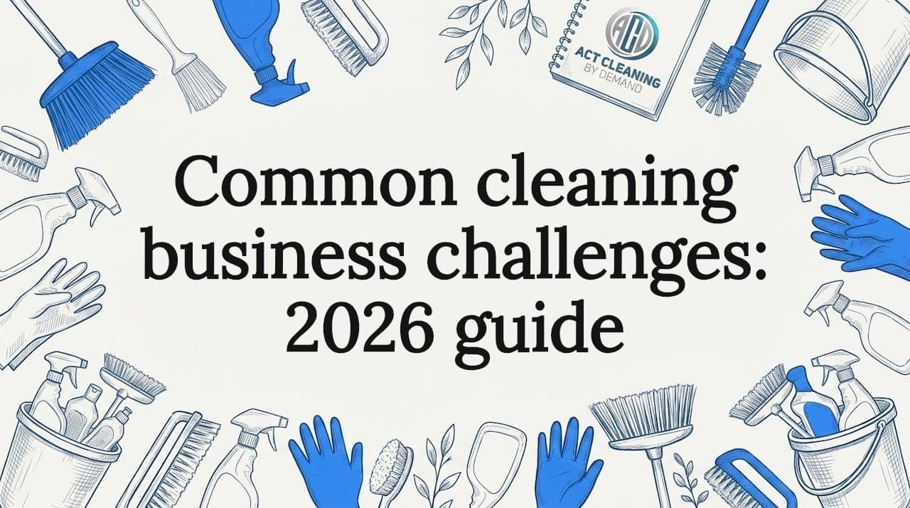 Common cleaning business challenges: 2026 guide