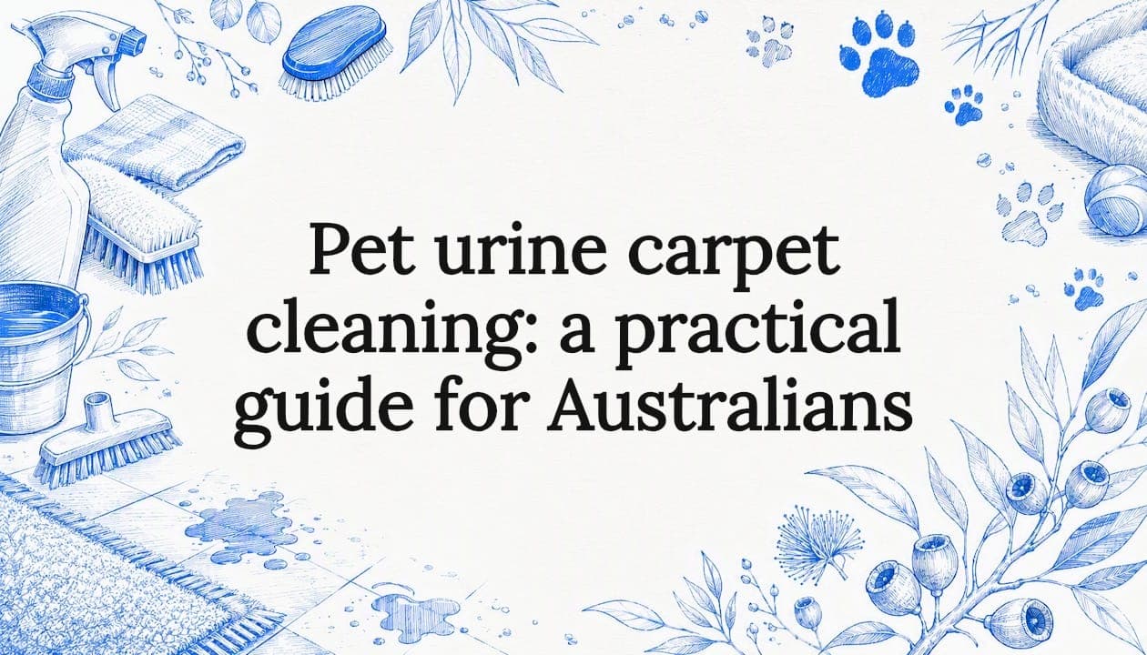 Pet urine carpet cleaning: a practical guide for Australians