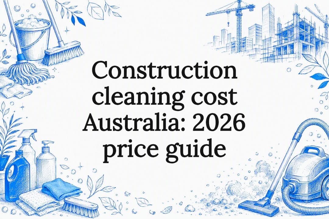 Construction cleaning cost Australia: 2026 price guide